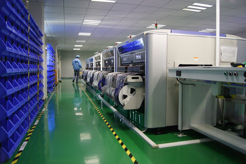 JLCPCB manufacturing machines